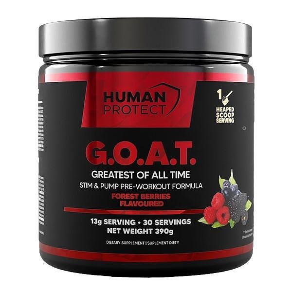 HUMAN PROTECT G.O.A.T | Stim & Pump Pre-Workout