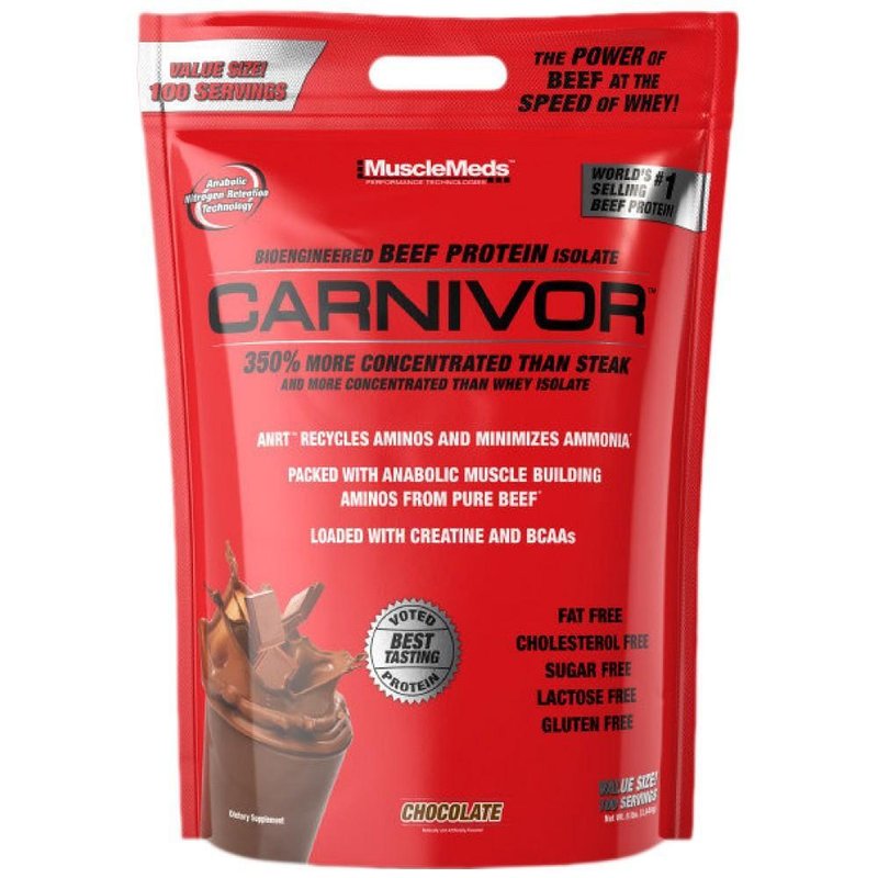 MUSCLE MEDS Carnivor / Beef Protein Isolate - 3632g