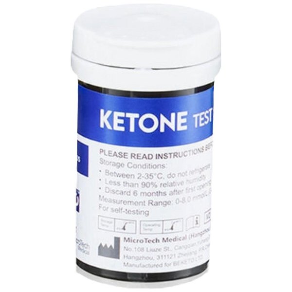 BeKETO GluKeto Meter – Ketones Test Strips